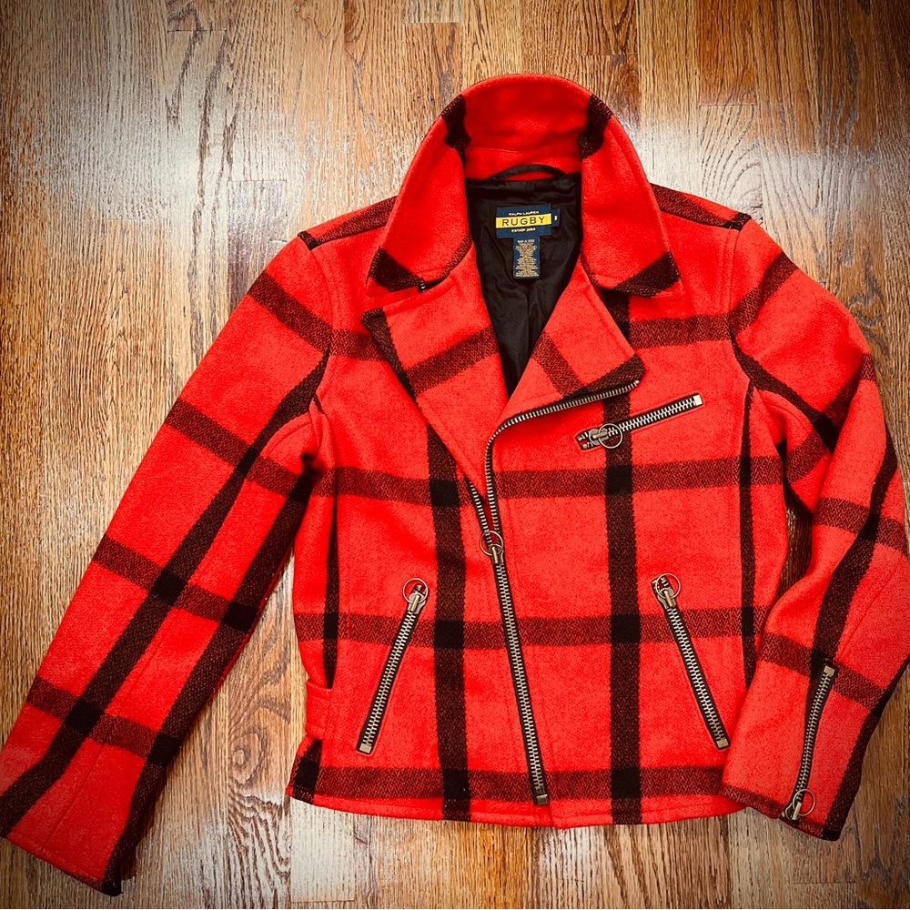 Ralph Lauren Women’s MD Moto-style Sweater